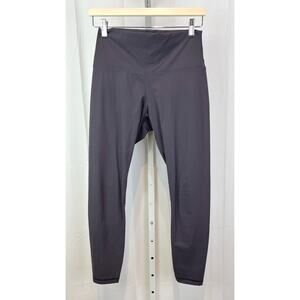 EVERLANE Size M Perform Ankle Leggings Stretch Nylon Purple Gray